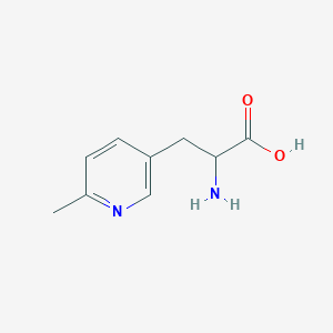 2-Amino-3-(6-methylpyridin-3-yl)propanoic acid