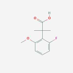 2-(2-Fluoro-6-methoxyphenyl)-2-methylpropanoic acid