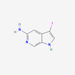 3-iodo-1H-pyrrolo[2,3-c]pyridin-5-amine