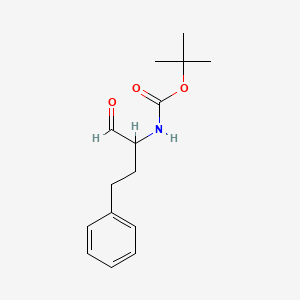 tert-Butyl (1-oxo-4-phenylbutan-2-yl)carbamate