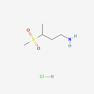 3-Methanesulfonylbutan-1-aminehydrochloride