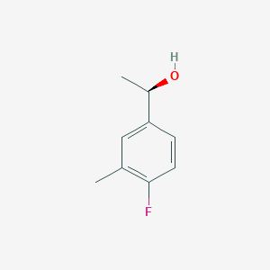 (R)-1-(4-Fluoro-3-methylphenyl)ethan-1-ol