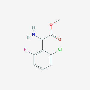 Methyl 2-amino-2-(2-chloro-6-fluorophenyl)acetate