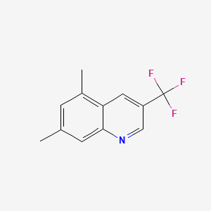 5,7-Dimethyl-3-(trifluoromethyl)quinoline