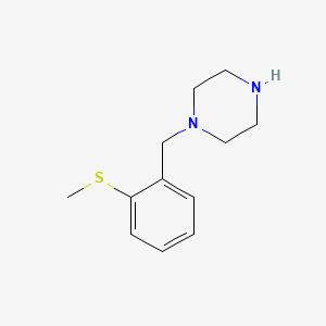 1-(2-(Methylthio)benzyl)piperazine