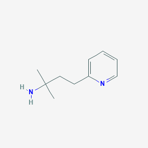 2-Methyl-4-(pyridin-2-yl)butan-2-amine