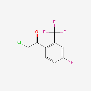 4'-Fluoro-2'-(trifluoromethyl)phenacyl chloride