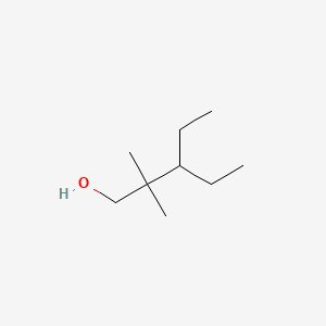 molecular formula C9H20O B13604817 3-Ethyl-2,2-dimethylpentan-1-ol CAS No. 66793-95-1