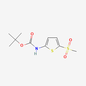 tert-butylN-(5-methanesulfonylthiophen-2-yl)carbamate