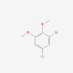 1-Bromo-5-chloro-2,3-dimethoxybenzene