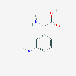 2-Amino-2-(3-(dimethylamino)phenyl)acetic acid