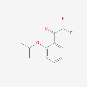 2,2-Difluoro-1-(2-isopropoxyphenyl)ethanone