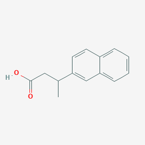 3-(Naphthalen-2-yl)butanoic acid