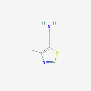 2-(4-Methylthiazol-5-yl)propan-2-amine