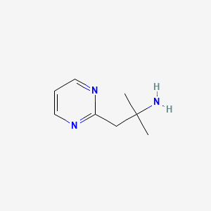 2-Methyl-1-(pyrimidin-2-yl)propan-2-amine