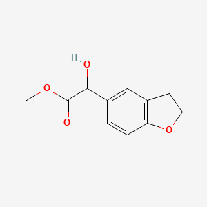 Methyl 2-(2,3-dihydrobenzofuran-5-yl)-2-hydroxyacetate