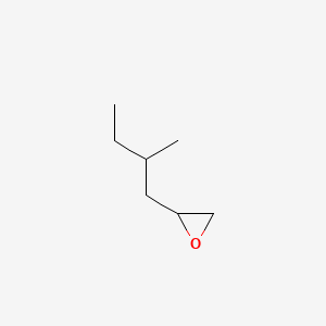 molecular formula C7H14O B13605023 2-(2-Methylbutyl)oxirane CAS No. 53229-42-8