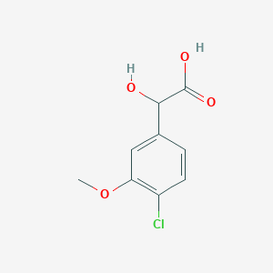 2-(4-Chloro-3-methoxyphenyl)-2-hydroxyacetic acid