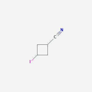 3-Iodocyclobutane-1-carbonitrile