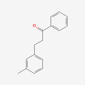molecular formula C16H16O B1360512 3-(3-Methylphenyl)propiophenone CAS No. 95465-70-6