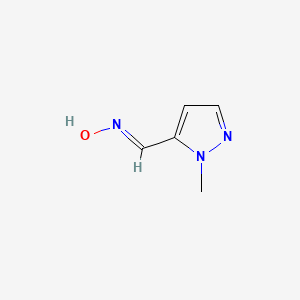 N-[(1-methyl-1H-pyrazol-5-yl)methylidene]hydroxylamine