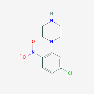 1-(5-Chloro-2-nitrophenyl)piperazine