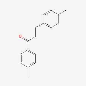 molecular formula C17H18O B1360519 4'-甲基-3-(4-甲基苯基)丙酮 CAS No. 20615-46-7