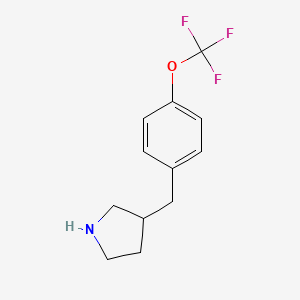 3-(4-(Trifluoromethoxy)benzyl)pyrrolidine