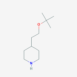 4-(2-(Tert-butoxy)ethyl)piperidine