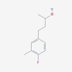 4-(4-Fluoro-3-methylphenyl)butan-2-ol