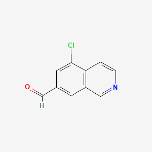 5-Chloroisoquinoline-7-carbaldehyde