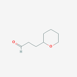 3-(Oxan-2-yl)propanal