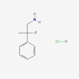 2-Fluoro-2-phenylpropan-1-aminehydrochloride