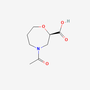 (R)-4-Acetyl-1,4-oxazepane-2-carboxylic acid