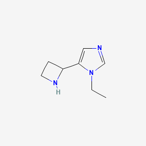 5-(Azetidin-2-yl)-1-ethyl-1h-imidazole