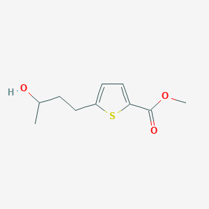 Methyl 5-(3-hydroxybutyl)thiophene-2-carboxylate