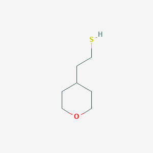 2-(tetrahydro-2H-pyran-4-yl)ethanethiol