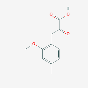 3-(2-Methoxy-4-methylphenyl)-2-oxopropanoic acid