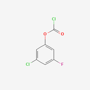 3-Chloro-5-fluorophenyl chloroformate