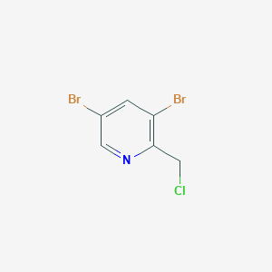 3,5-Dibromo-2-(chloromethyl)pyridine