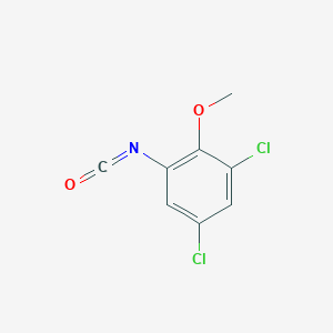 1,5-Dichloro-3-isocyanato-2-methoxybenzene