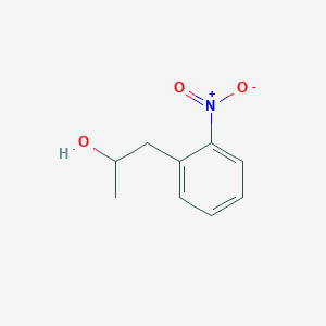 molecular formula C9H11NO3 B13605835 2-Nitrobenzyl ethanol CAS No. 64987-76-4