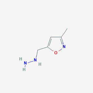 5-(Hydrazinylmethyl)-3-methylisoxazole