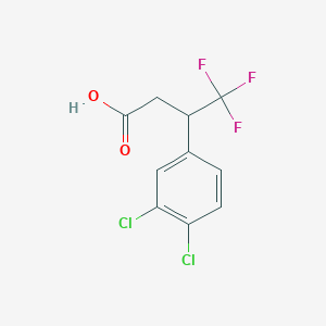 3-(3,4-Dichlorophenyl)-4,4,4-trifluorobutanoic acid