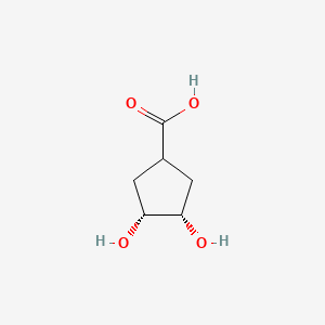 (1S,3R,4S)-3,4-dihydroxycyclopentane-1-carboxylic acid