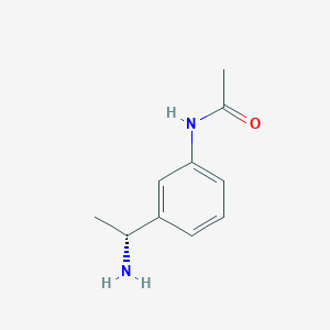 (R)-N-(3-(1-Aminoethyl)phenyl)acetamide