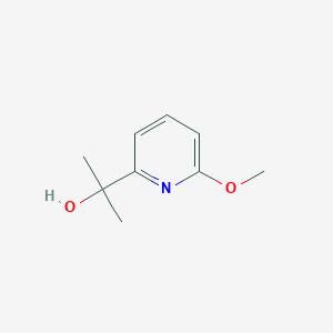 2-(6-Methoxypyridin-2-yl)propan-2-ol