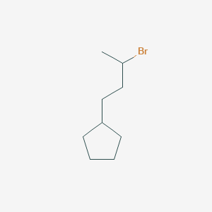 (3-Bromobutyl)cyclopentane