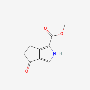 Methyl 4-oxo-2,4,5,6-tetrahydrocyclopenta[c]pyrrole-1-carboxylate