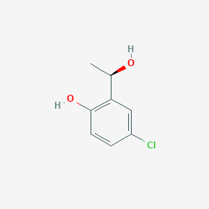 (r)-4-Chloro-2-(1-hydroxyethyl)phenol